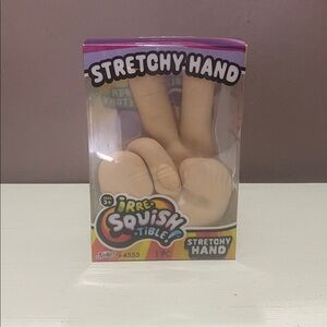 JUMBO SQUISHY STRETCHY HAND - PEACE SIGN